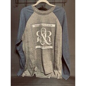 Rock Republic Men’s Long Sleeve Shirt Size XXL F41